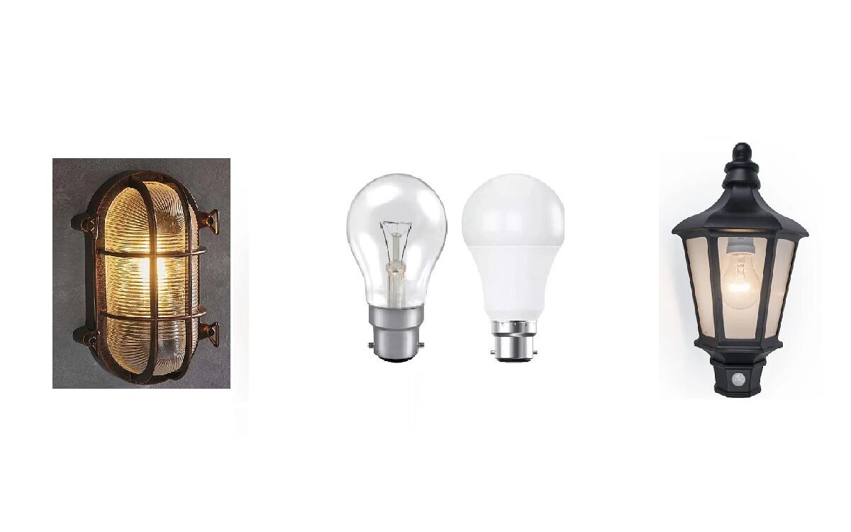 LED and motion activated external lighting