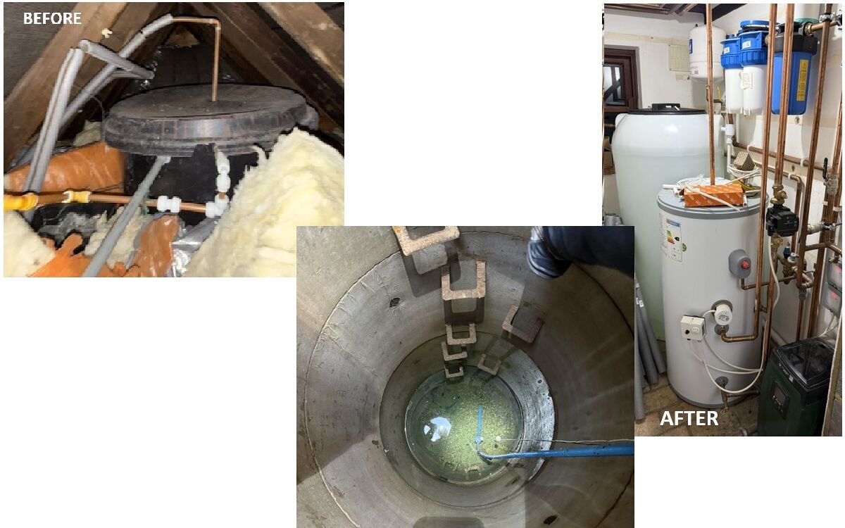 Water system installation